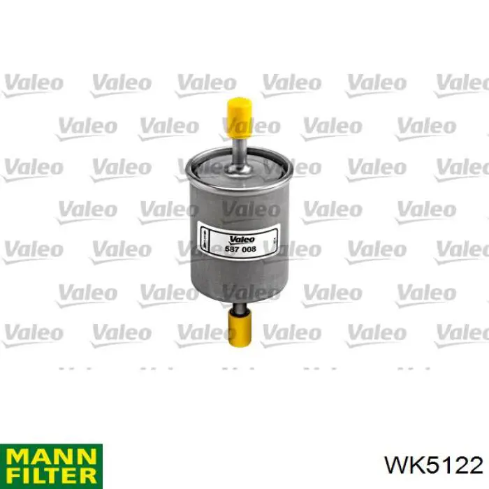 WK5122 Mann-Filter filtro combustible
