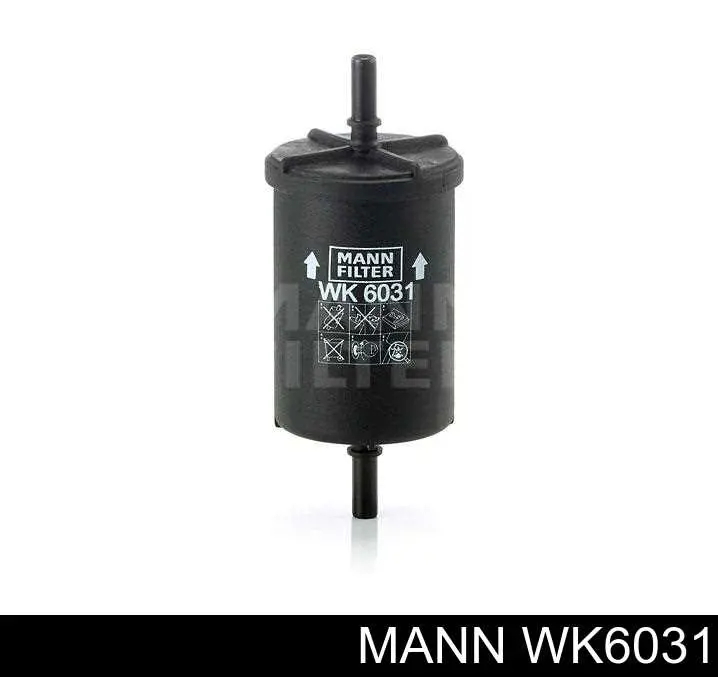 WK6031 Mann-Filter filtro combustible