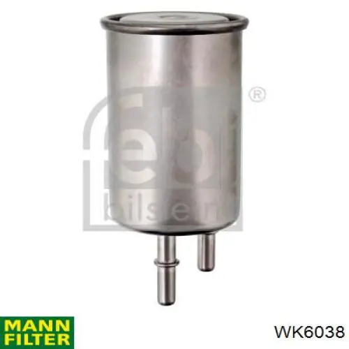 WK6038 Mann-Filter filtro combustible