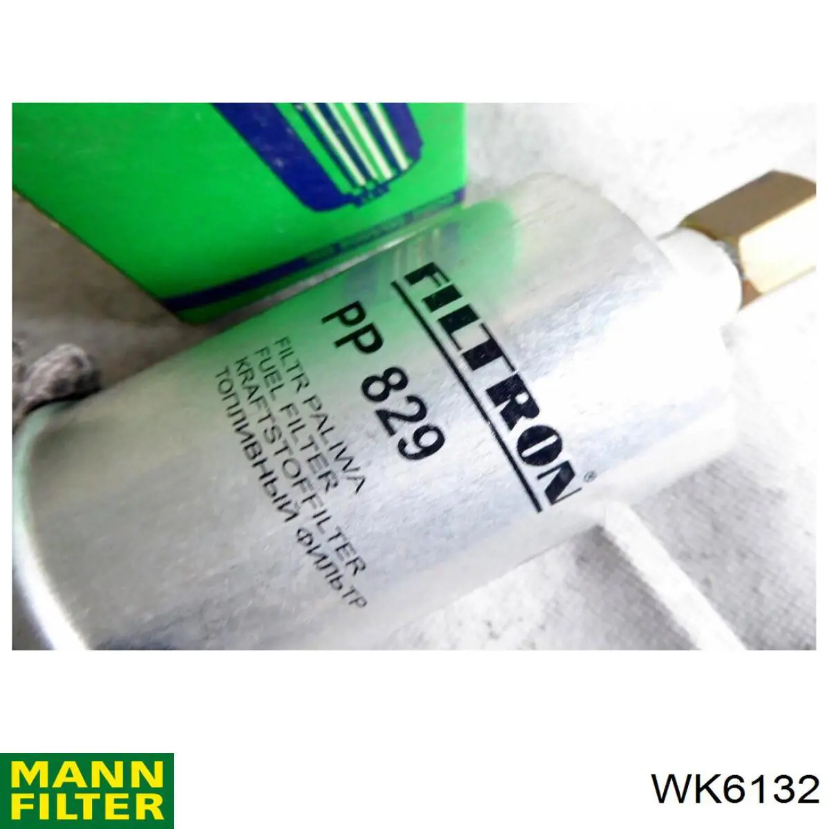 WK6132 Mann-Filter filtro combustible