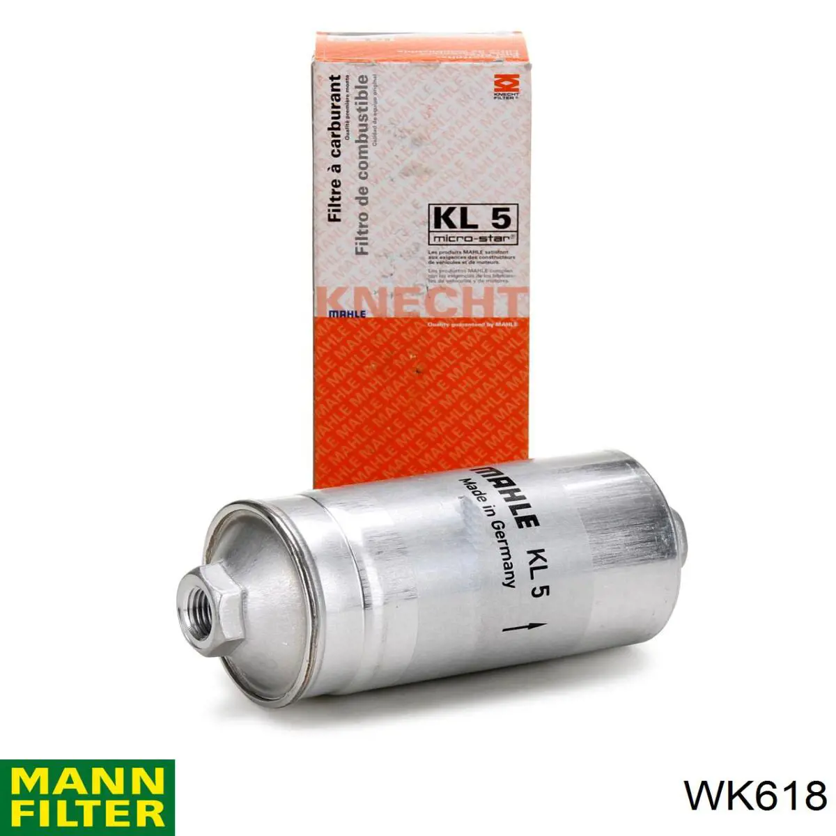 Filtro combustible Mann-Filter WK618 precio, desde 14,40 EUR