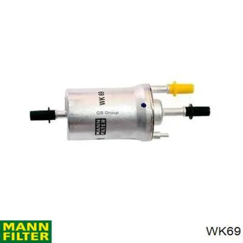 Comprar WK69 Mann-Filter Filtro diesel