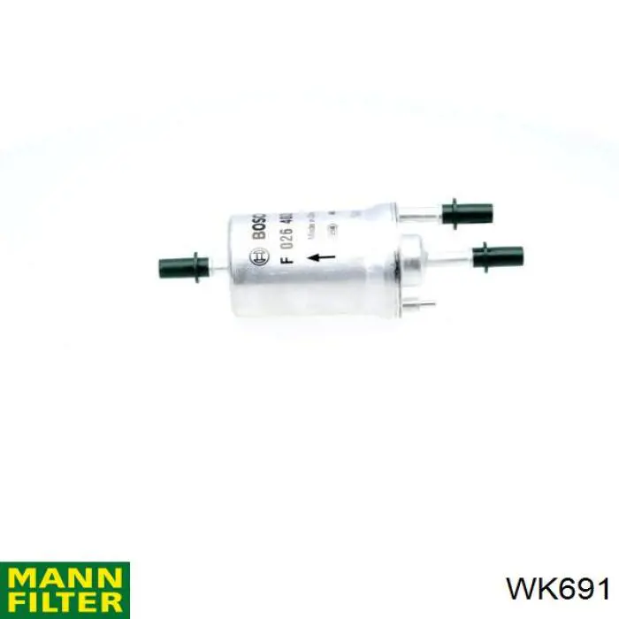 Filtro de combustible WK691 Mann-Filter
