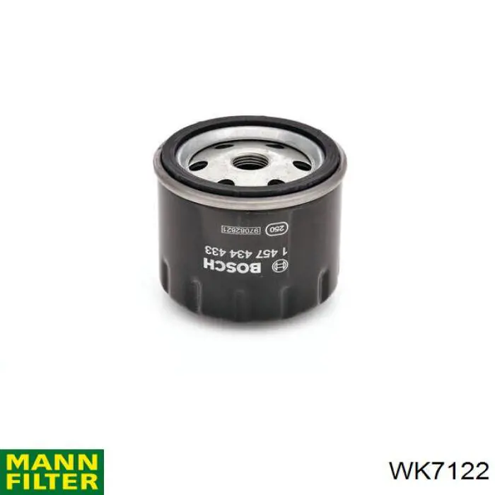 WK7122 Mann-Filter filtro de combustible