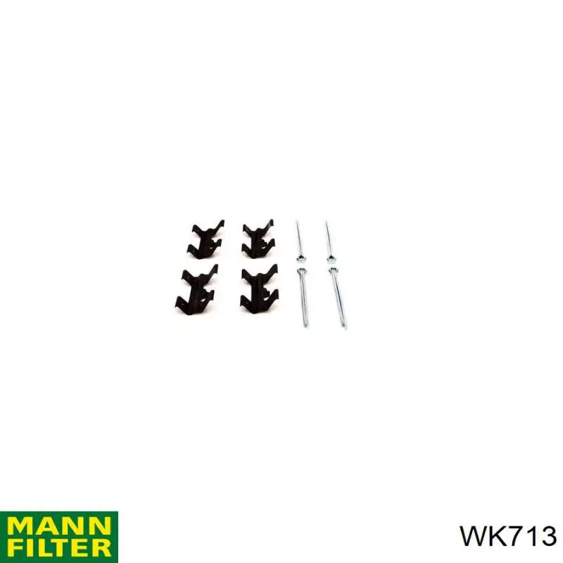 Filtro combustible Mann-Filter WK713 precio, desde 18,15 EUR