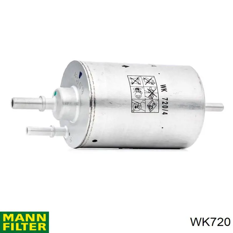 Comprar WK720 Mann-Filter Filtro diesel