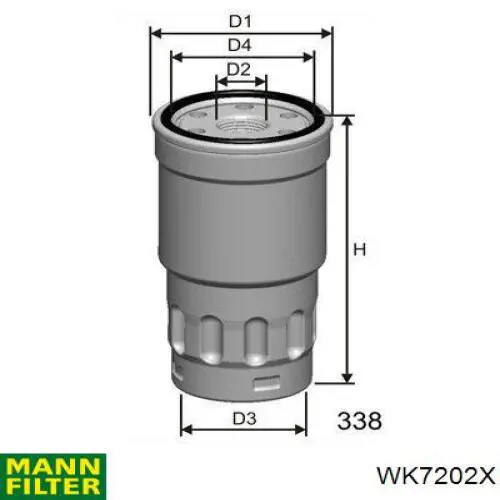 Filtro combustible Toyota RAV4 3 A3