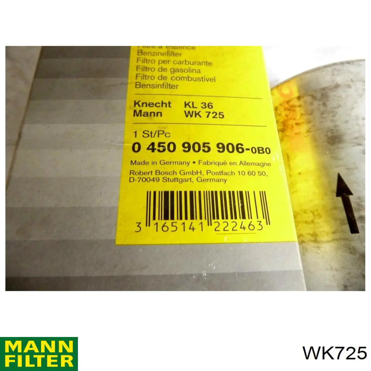 Comprar 3159400 UFI Filtro diesel