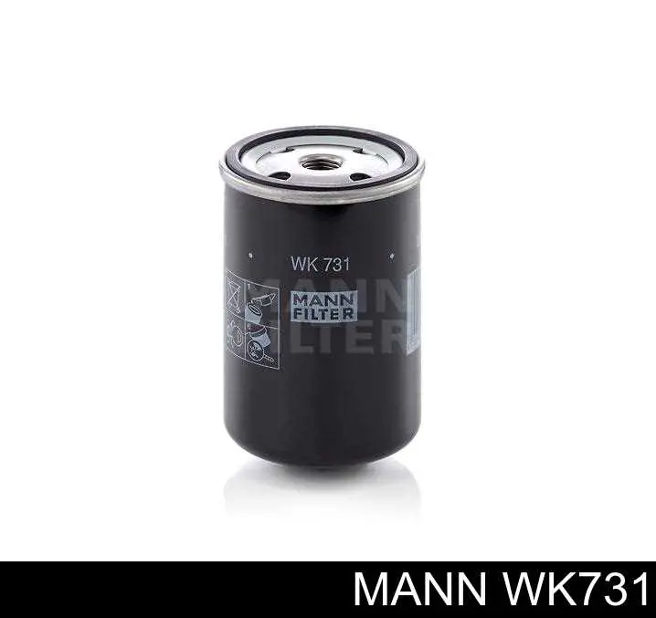 Filtro combustible Mann-Filter WK731 precio, desde 5,31 EUR