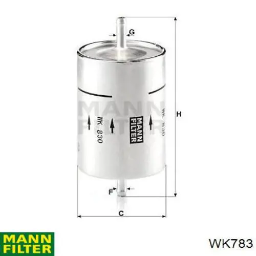 Comprar WK783 Mann-Filter 
