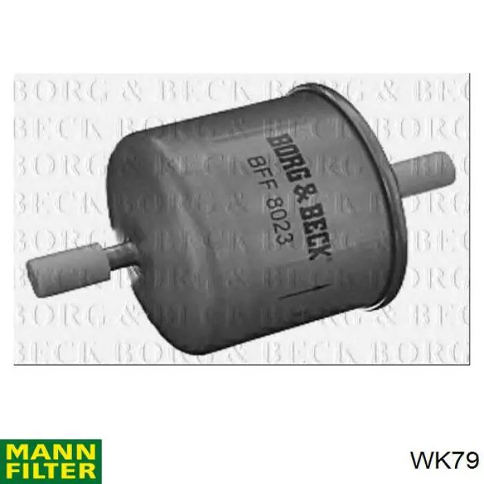 WK79 Mann-Filter filtro combustible