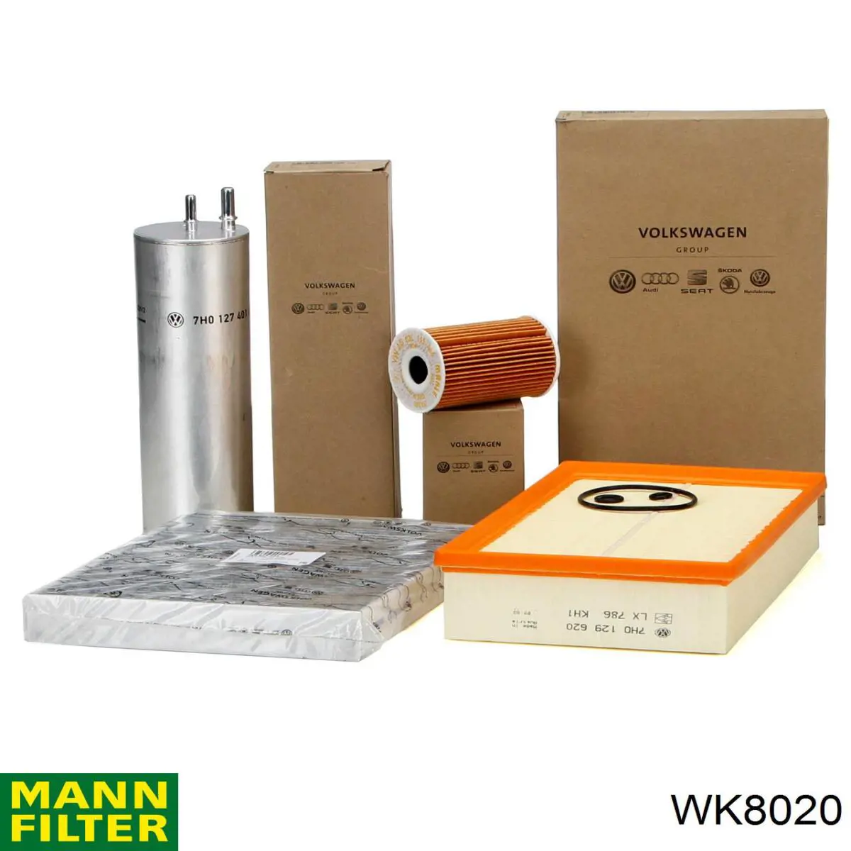 Filtro de combustible WK8020 Mann-Filter