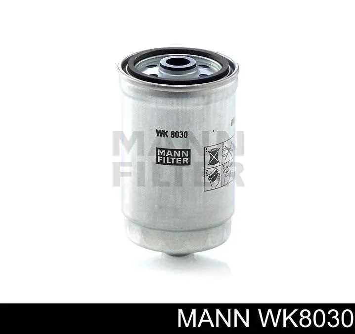 WK8030 Mann-Filter filtro combustible