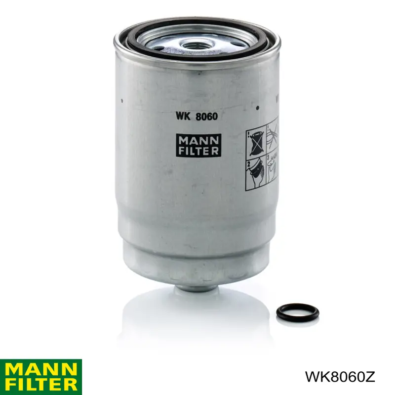 WK8060Z Mann-Filter filtro combustible