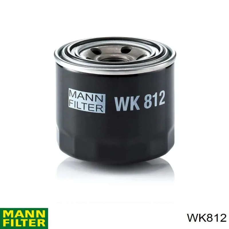 WK812 Mann-Filter filtro de combustible