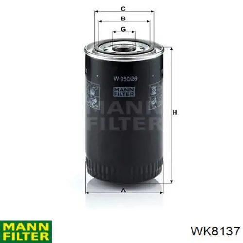 Filtro combustible Fleetguard FS19972 precio, desde 25,41 EUR