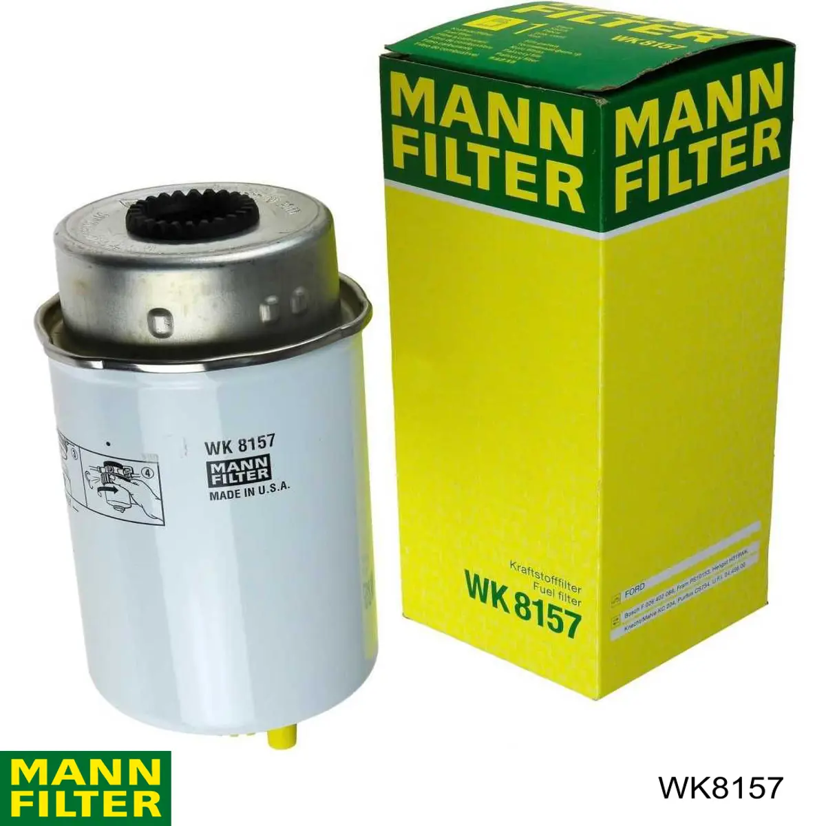 Filtro de combustible WK8157 Mann-Filter