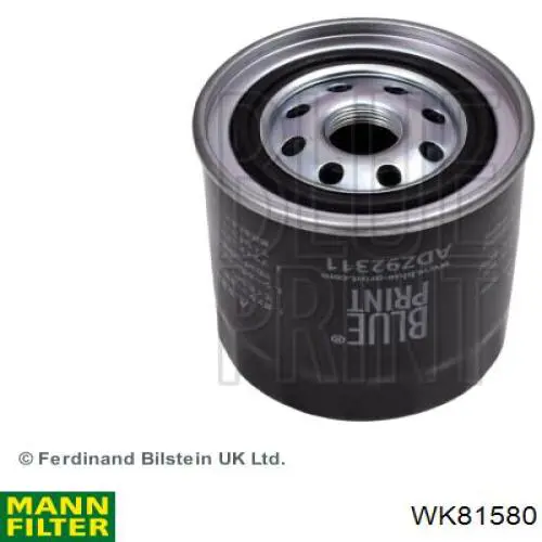 Filtro combustible Mann-Filter WK81580 precio, desde 7,92 EUR