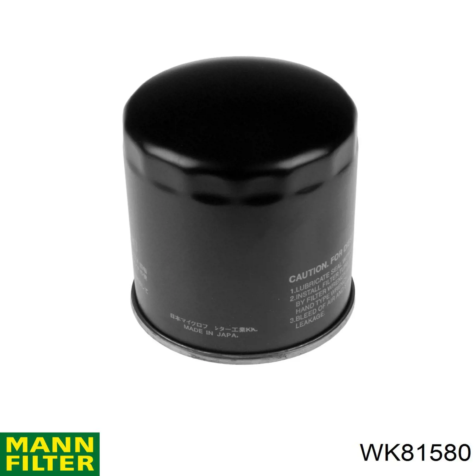 WK81580 Mann-Filter filtro combustible
