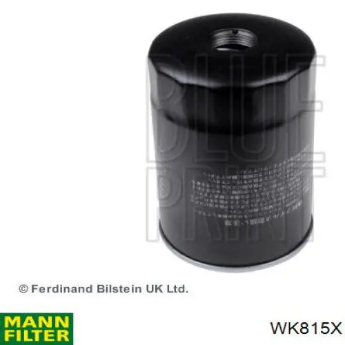 WK815X Mann-Filter filtro combustible