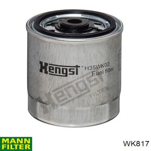 Filtro combustible Mann-Filter WK817 precio, desde 9,53 EUR
