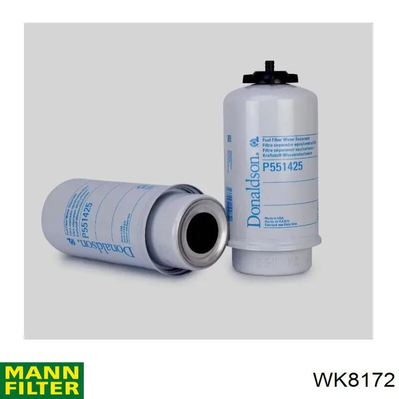 WK8172 Mann-Filter filtro de combustible