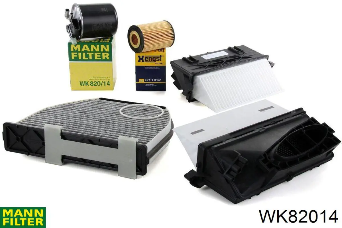 WK82014 Mann-Filter filtro combustible