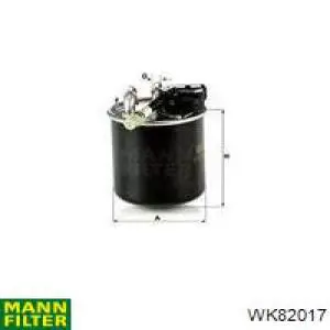 WK82017 Mann-Filter filtro combustible