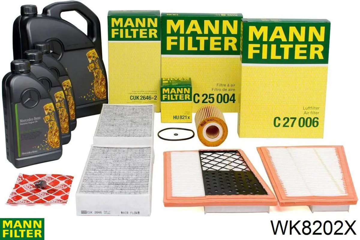 Filtro de combustible WK8202X Mann-Filter