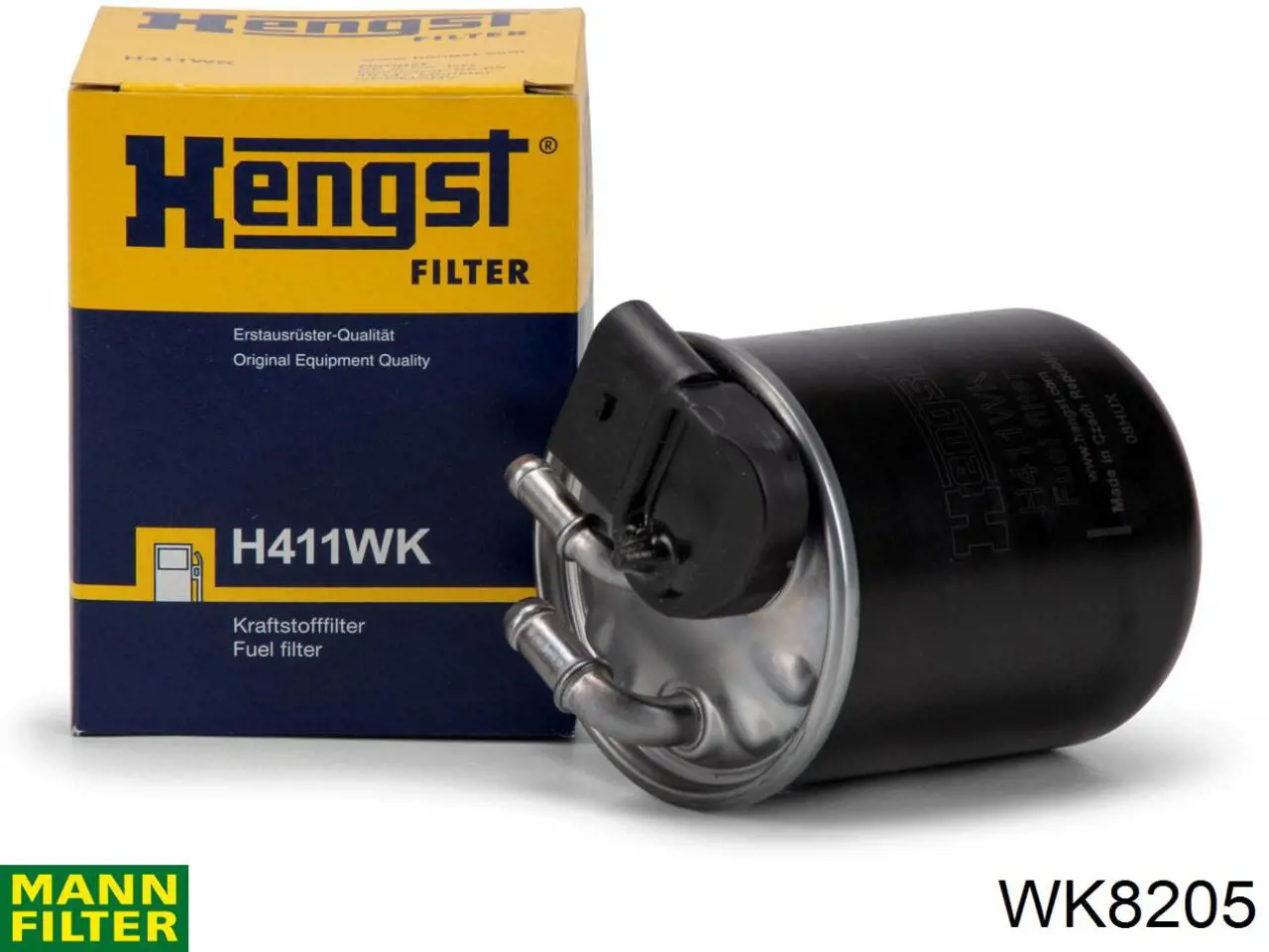 Filtro combustible Mann-Filter WK8205 precio, desde 43,98 EUR