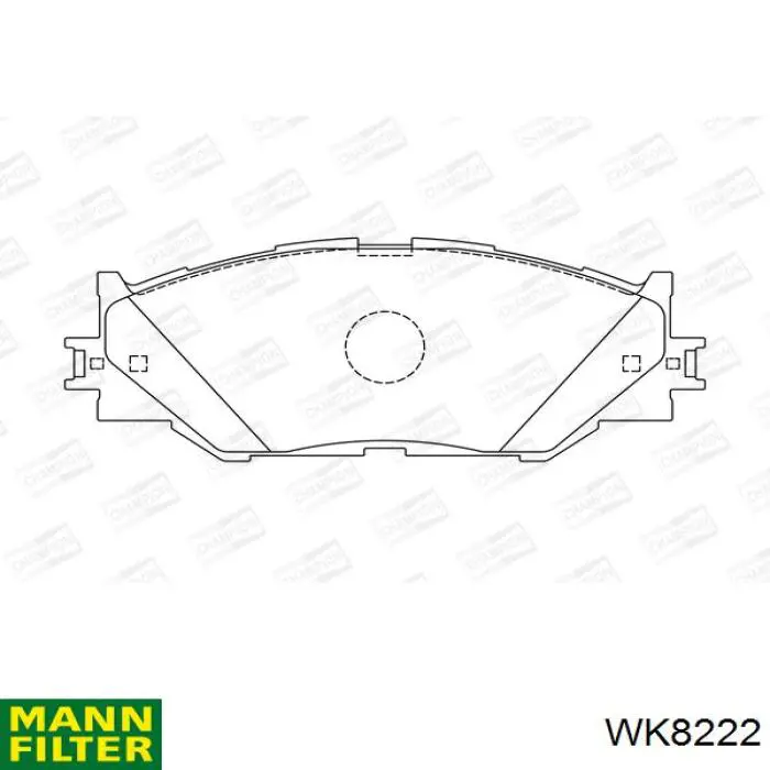 Filtro de gasoil Mann-Filter WK8222