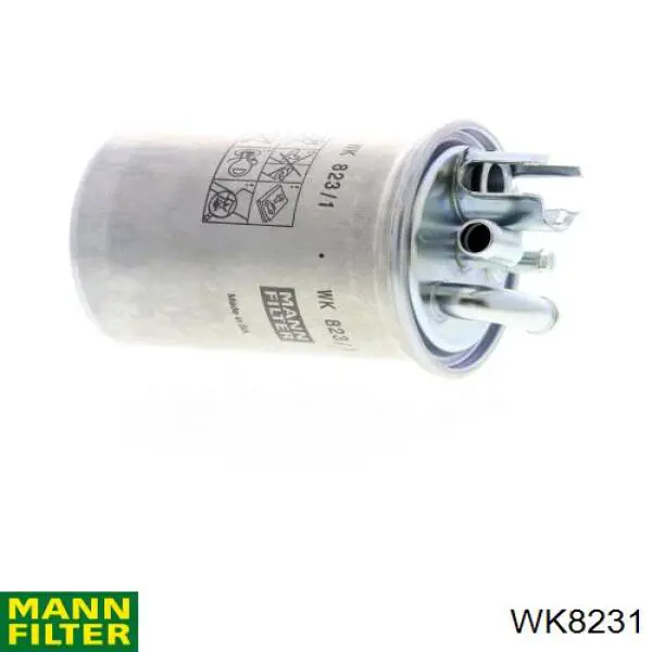 WK8231 Mann-Filter filtro combustible