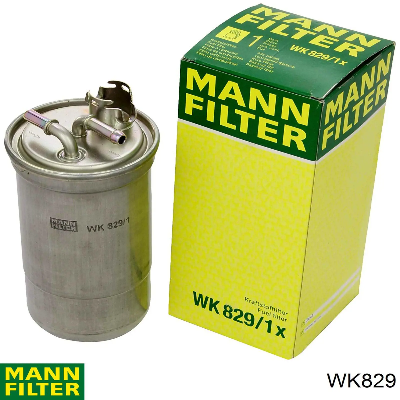 WK829 Mann-Filter filtro de combustible