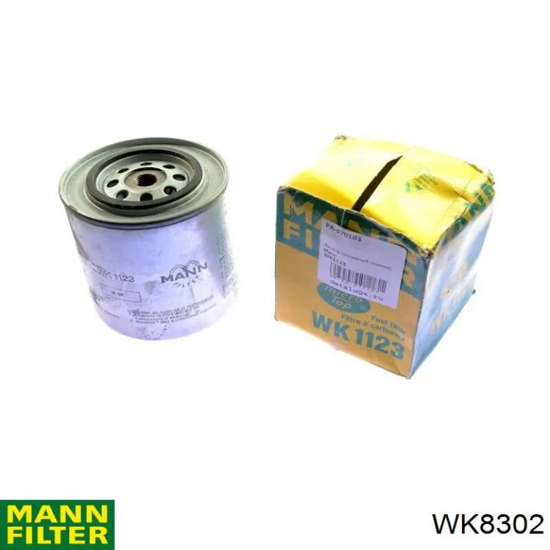 WK8302 Mann-Filter filtro combustible