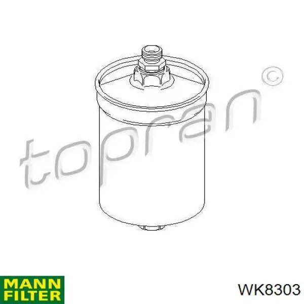 WK8303 Mann-Filter filtro combustible