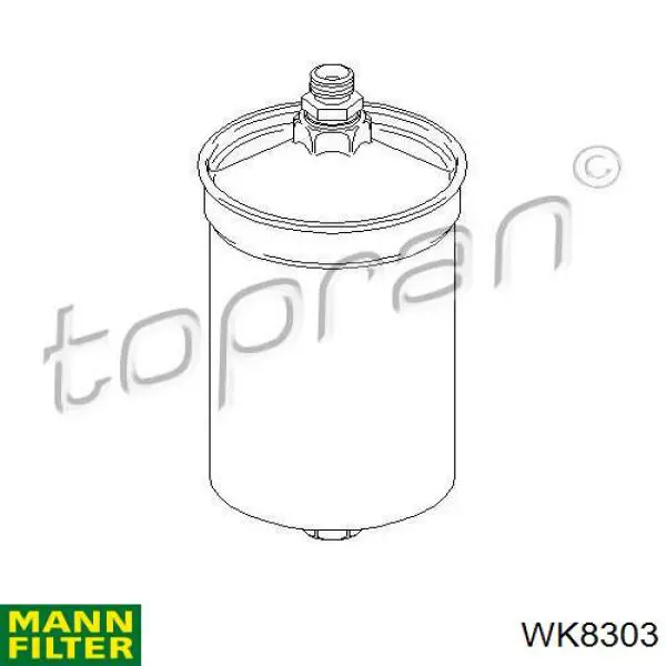 Comprar WK8303 Mann-Filter Filtro diesel