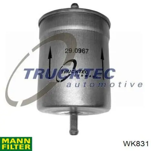 Filtro combustible Mann-Filter WK831 precio, desde 13,71 EUR