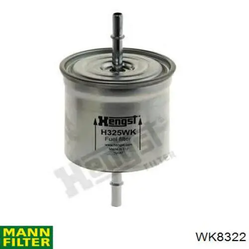 Filtro de gasoil Mann-Filter WK8322