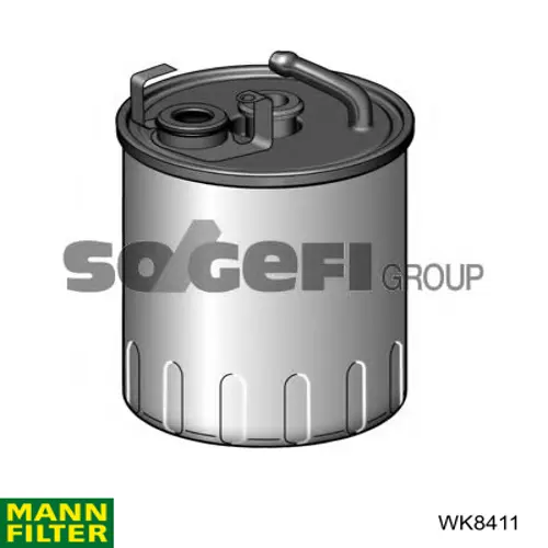 Comprar WK8411 Mann-Filter Filtro diesel