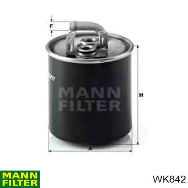 Filtro de gasoil Mann-Filter WK842