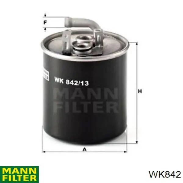 Comprar WK842 Mann-Filter Filtro diesel