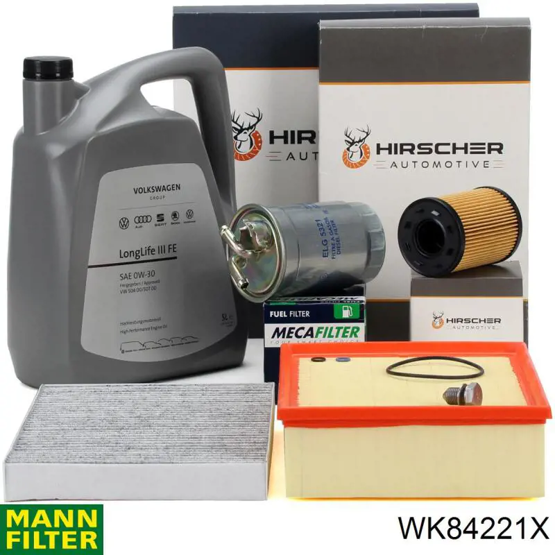 Filtro combustible Mann-Filter WK84221X precio, desde 20,27 EUR