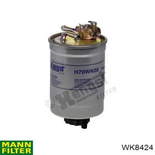 Filtro combustible Volkswagen Transporter 70B, 70C, 7DB, 7DK, 70J, 70K, 7DC, 7DJ