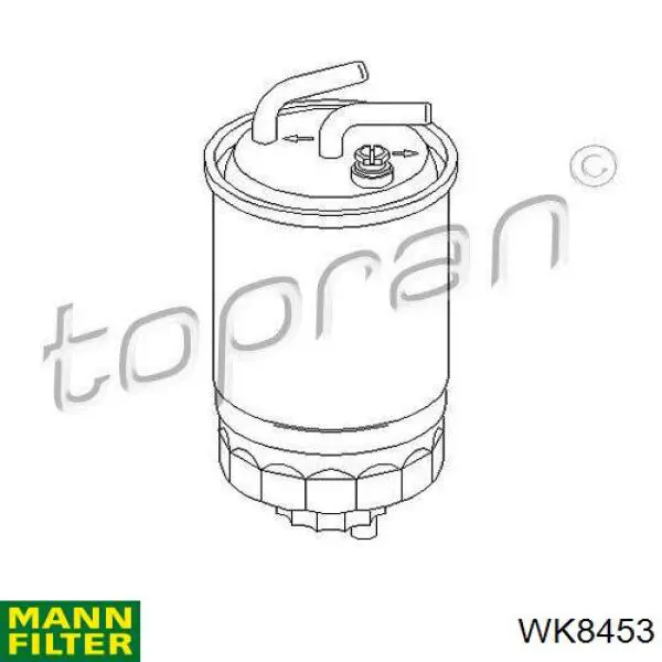 WK8453 Mann-Filter filtro combustible