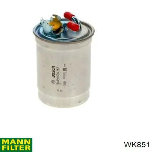 WK851 Mann-Filter filtro de combustible