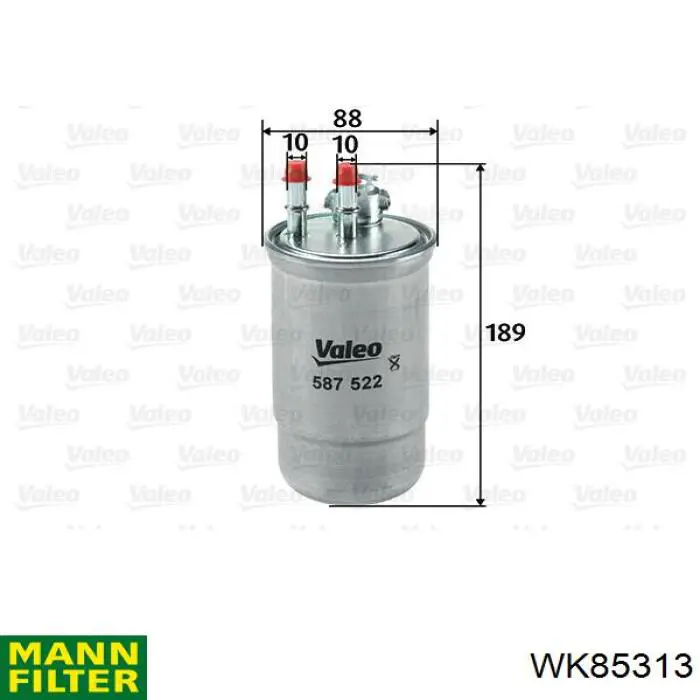 WK85313 Mann-Filter filtro de combustible