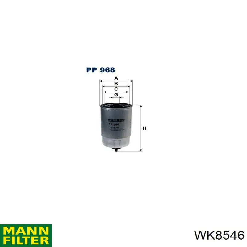 Filtro combustible Alfa Romeo 147 937