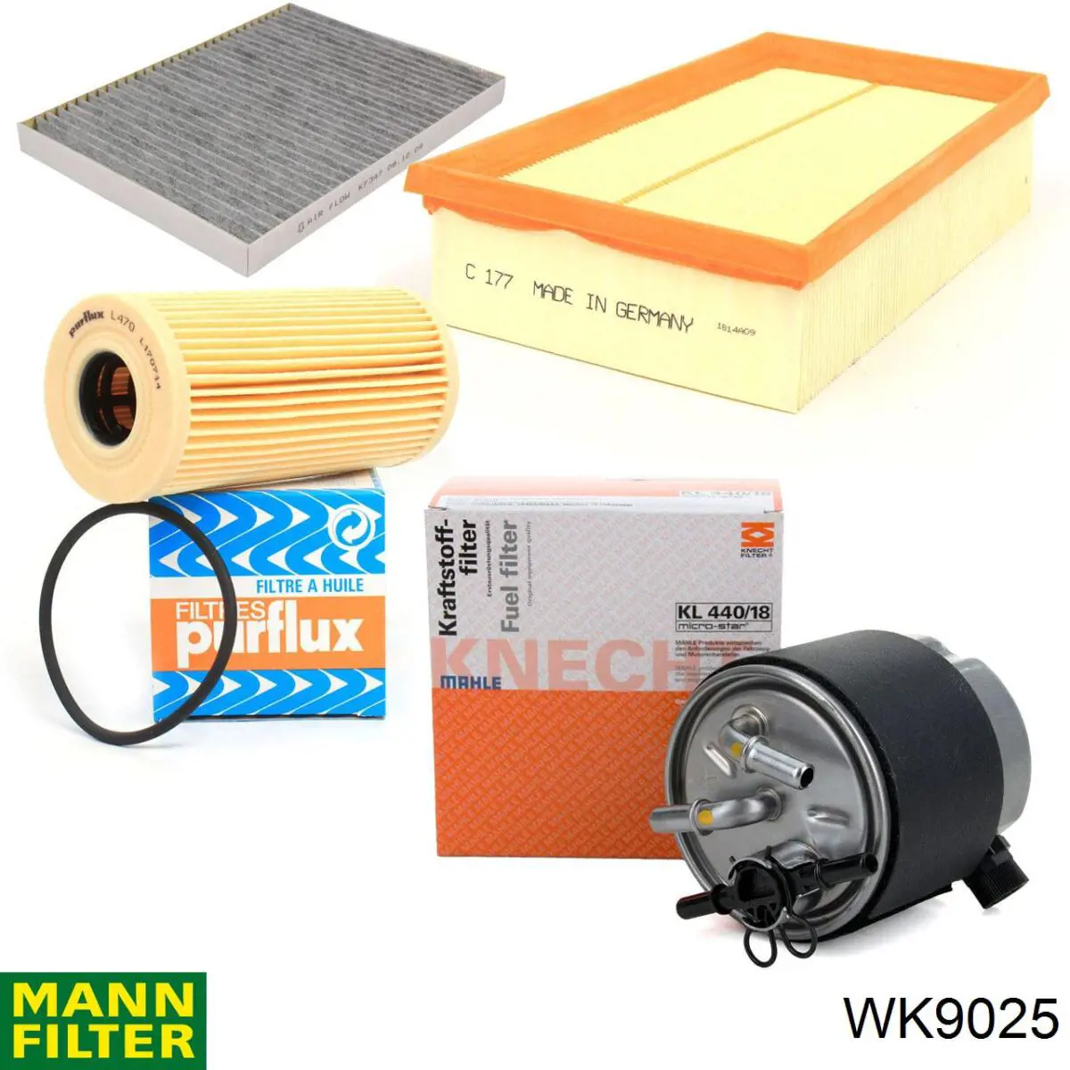Comprar WK9025 Mann-Filter Filtro diesel