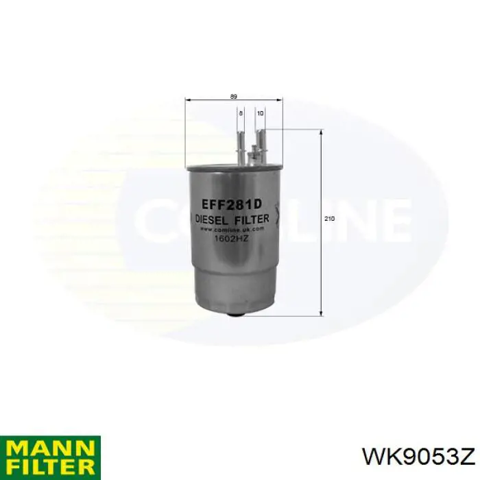 Filtro de combustible WK9053Z Mann-Filter