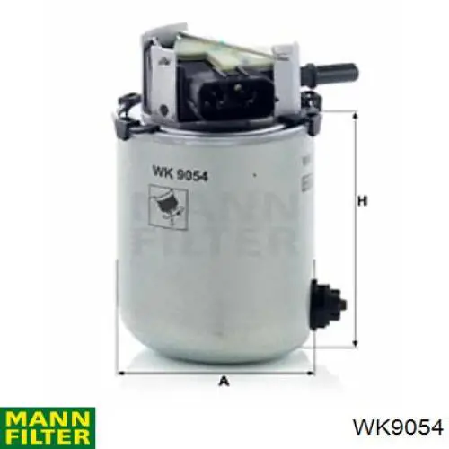 WK9054 Mann-Filter filtro combustible